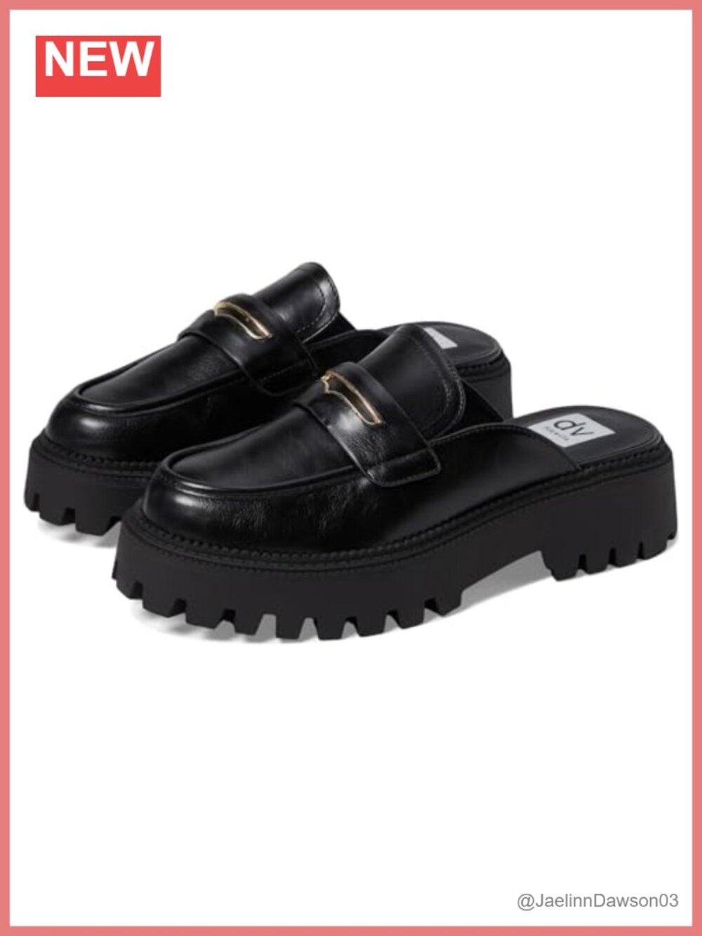 Women's Platform Loafers Slip-On Faux Leather Cushioned Almond Toe Pull-On
